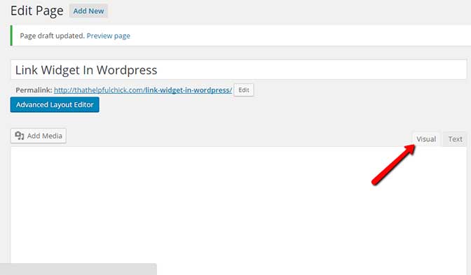 how-to-add-a-link-widget-in-wordpress-that-helpful-chick